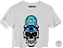 Camiseta SKULL Head Skate Malha 100% Algodão 30.1 Penteado - Imagem 2