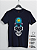 Camiseta SKULL Head Skate Malha 100% Algodão 30.1 Penteado - Imagem 5