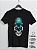 Camiseta SKULL Head Skate Malha 100% Algodão 30.1 Penteado - Imagem 7