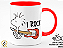 Caneca I Rock Woodstock + Porta Caneca Grátis - Imagem 3