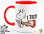 Caneca I Rock Woodstock + Porta Caneca Grátis - Imagem 1