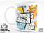 Caneca Super Pai Quadrinos + Porta Caneca Grátis - Imagem 4