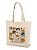 Ecobag PETS Cats 100% Algodão Cru Natural com 210 fios - Imagem 3