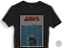 Camiseta Pôster Filme Jaws 100% ALGODÃO Fio 30.1 Penteado - Imagem 3