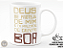 Caneca Deus Me Proteja de Mim e da Maldade de Gente Boa + Porta Caneca Grátis - Imagem 9