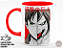 Caneca Attack on Titan + Porta Caneca Grátis - Imagem 7