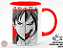 Caneca Attack on Titan + Porta Caneca Grátis - Imagem 9