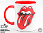 Caneca The Rolling Stones + Porta Caneca Grátis - Imagem 1