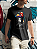 Camiseta Amy Winehouse malha 100% ALGODÃO Fio 30.1 Penteado - Imagem 3