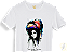 Camiseta Amy Winehouse malha 100% ALGODÃO Fio 30.1 Penteado - Imagem 1