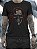 Camiseta Rocker Skull with Headphones 100% Algodão 30.1 Penteado - Imagem 2