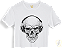 Camiseta Rocker Skull Malha 100% Algodão 30.1 Penteado - Imagem 2