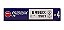 Jogo 4 Velas Ngk Iridium Fria Grau 9 Sextavado 21mm Br9eix - Imagem 3