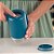 TUPPERWARE CANECA TÉRMICA INOX 400ML AZUL - Imagem 9