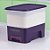 TUPPERWARE MODULAR ARROZ 5KG SMART BRANCO E ROXO - Imagem 1
