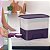 TUPPERWARE MODULAR ARROZ 5KG SMART BRANCO E ROXO - Imagem 6