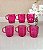 Tupperware kit 6 Canecas Policarbonato 265ml - Imagem 5