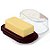 Tupperware Manteiguera Clear 250 ml Bordô - Imagem 4