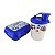 Tupperware Kit Copo colors 225ml + Porta Sanduíche Futebol Azul 2 peças - Imagem 2