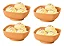 Tupperware Kit  4 Tigelinhas 300 ml + Colher para Sorvete - Imagem 2