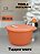Tupperware Tigela Cristalwave Geração II 2 litros Laranja - Imagem 4