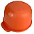 Tupperware Tigela Cristalwave Geração II 2 litros Laranja - Imagem 3