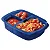 Tupperware Tigela Cristalwave Retangular Com Divisórias Geração ll 1 litro - Imagem 6