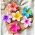 Presilha de Cabelo Flor Havaiana Princesa Fashion grande 8 cm - Imagem 7