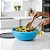 Tupperware Saladeira 6,5 litros Azul e Preto - Imagem 3