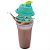 Tupperware Quick Shake II 500ml Transparente e Verde - Imagem 1