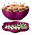 TUPPERWARE BIG TIGELA FLORESTA 5,6 LITROS ROSA - Imagem 1