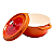 CACAROLA REDONDA LARANJA GRANDE 29,5X13CM 6,8L - Imagem 1
