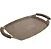 CHAPA GRILL COM ALCA MARROM  PEQUENA 26X21 - Imagem 1