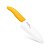 FACA SANTOKU CERAMICA BRANCA 5,5 CABO AMARELO KYOCERA FK140WHYL - Imagem 1