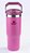 TUMBLER ROSA TERM STANLEY FLIP STRAW AZALEA 887ML  8128 - Imagem 1