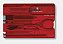 Canivete Victorinox Swisscard vermelho 07100.T - Imagem 1