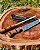 Conjunto tradicional faca e chaira inox ponta larga 3mm 8" (Cabo variado) - Imagem 2