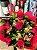 buque 6 rosas com 6 bombom - Imagem 1