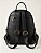 BOLSA MOCHILA PRETA EM PU - Imagem 4