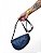 BOLSA EM COURO AZUL MARINHO - Imagem 3