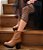 BOTA ESTILO ANKLEBOOT COM SALTO E PLATAFORMA - Imagem 6