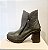 BOTA CINZA ESTILO ANKLEBOOT COM SALTO E PLATAFORMA - Imagem 4