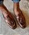 MOCASSIM EM COURO  COBRE - BALA CAFÉ - Imagem 7