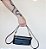 BOLSA CLUTCH EM COURO PRETA - Imagem 1