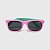 [OUTLET] Óculos de Sol Infantil Flexível com Lente Polarizada e Proteção UV400 Rosa e Azul Piscina - Imagem 3