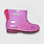 Galocha KidSplash! Baby Bow Glitter Rosa Claro - Imagem 3