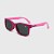 Óculos de Sol Infantil Flexível com Lente Polarizada e Proteção UV400 Pink e Rosa - Imagem 1