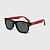 Óculos de Sol Infantil Flexível com Lente Polarizada e Proteção UV400 Preto e Vermelho - Imagem 1