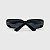 Óculos de Sol Infantil Acetato com Proteção UV400 Retrô Preto - Imagem 4