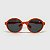 Óculos de Sol Infantil Flexível com Lente Polarizada e Proteção UV400 Redondo Mini Laranja - Imagem 2